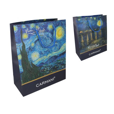 Torebka prezentowa 26x32x12cm - V. van Gogh, Gwiaździsta Noc