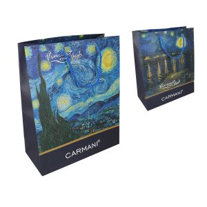 Torebka prezentowa 26x32x12cm - V. van Gogh, Gwiaździsta Noc