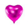 Balon foliowy Serce, 45cm, ciemny róż - 2