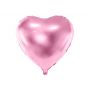 Balon foliowy Serce, 61cm, jasny róż - 2