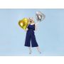 Balon foliowy Serce, 61cm, srebrny - 4