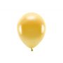 Balony Eco metalizowane, 26cm, złoty, 10 sztuk - 2