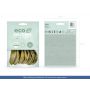 Balony Eco metalizowane, 26cm, jasny złoty, 10 sztuk - 3