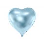 Balon foliowy Serce, 45cm, błękitny - 2
