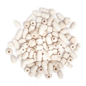 Koraliki drewniane dpCraft Mix 50g