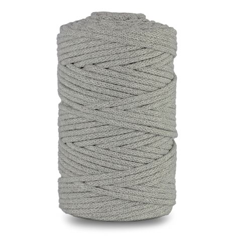 Sznurek do Makramy dpCraft Pleciony 5mm x 100m, Szary