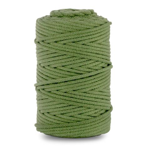 Sznurek do Makramy dpCraft Pleciony 5mm x 100m, Pistacjowy