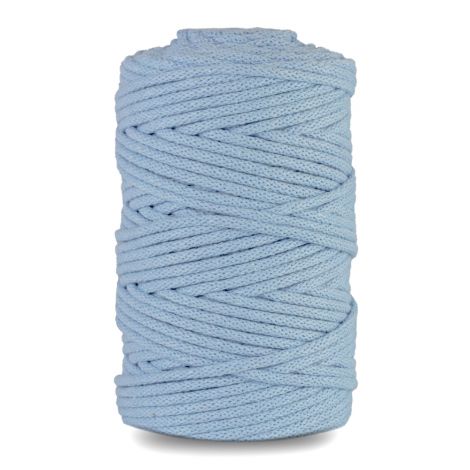 Sznurek do Makramy dpCraft Pleciony 5mm x 100m, Błękitny