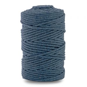 Sznurek do Makramy dpCraft Pleciony 5mm x 100m, Jasny Jeans