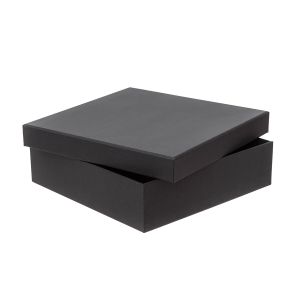 Pudełko Tekturowe 23,5x23,5x6,5cm - Czarny