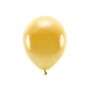 Balony Eco metalizowane, 30cm, złoty, 10 sztuk - 2