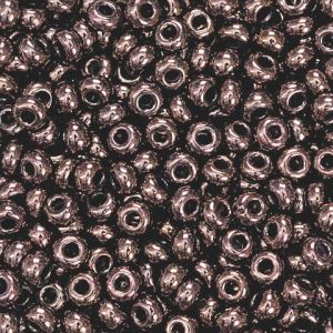 Koraliki szklane Knorr Prandell 2.5mm, Brązowe metaliczne
