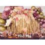 Balon foliowy Mr Mrs, 69x125cm, różowe złoto - 5