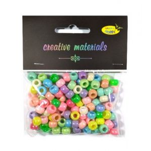 Koraliki 6mm/150szt Mix Kolorów Perłowych Pastelowych