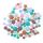Pompony pluszowe dpCraft Frosty Pastels, 90szt