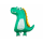 Balon foliowy Dinozaur, 70 cm