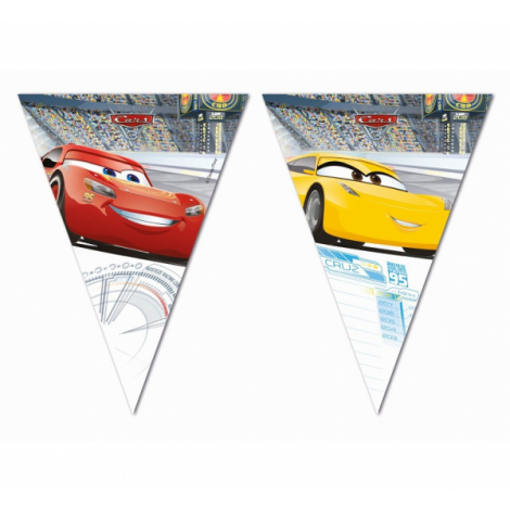 Banner "Auta 3", flagi