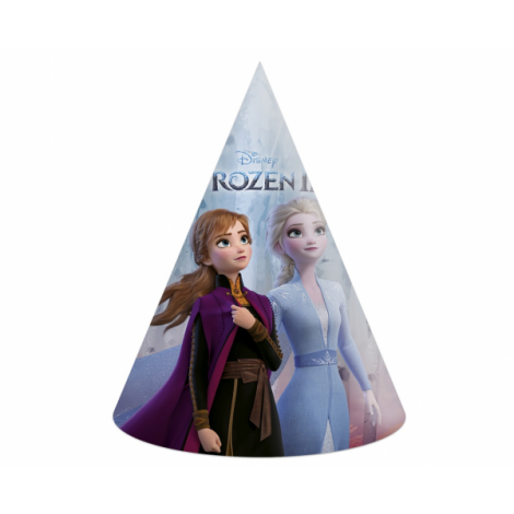 Czapeczki papierowe "Frozen 2", 6 szt.