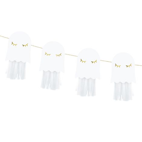 Girlanda papierowa - Duchy, 1,3m - 2