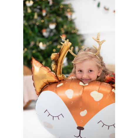 Balon foliowy Jelonek, 73x64cm, mix - 5