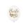 Balony Bride to be, 30cm, Crystal Clear, 6 sztuk
