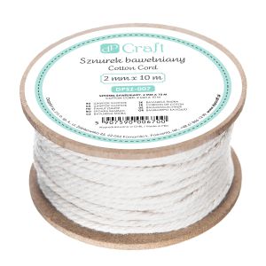 Sznurek do Makramy dpCraft Bawełniany 2mm x 10m