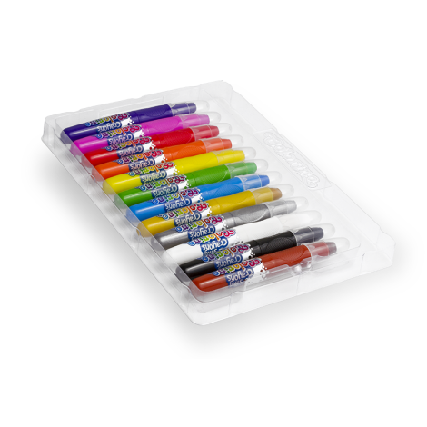 Kredki żelowe Colorino w sztyfcie wykręcane, 12 kolorów - 3