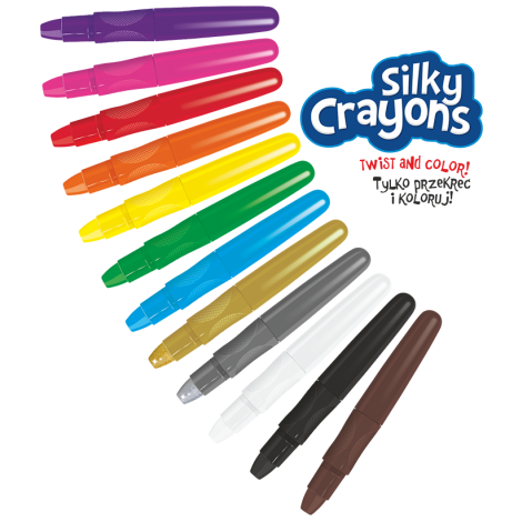 Kredki żelowe Colorino w sztyfcie wykręcane, 12 kolorów - 5