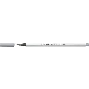 Pisak pędzelkowy Stabilo Brush Pen 68 Szary zimny