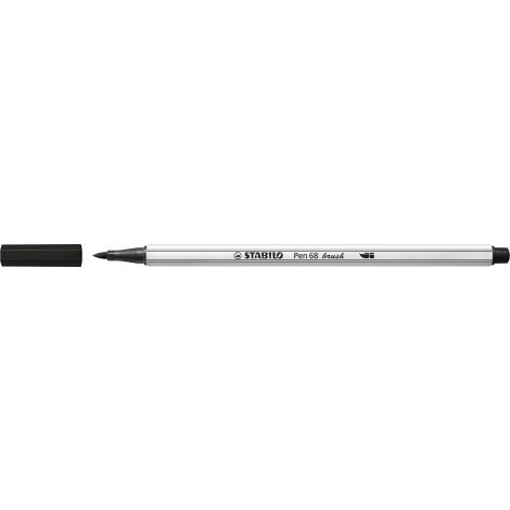 Pisak pędzelkowy Stabilo Brush Pen 68 Czarny