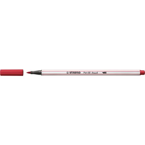 Pisak pędzelkowy Stabilo Brush Pen 68 Czerwony ciemny