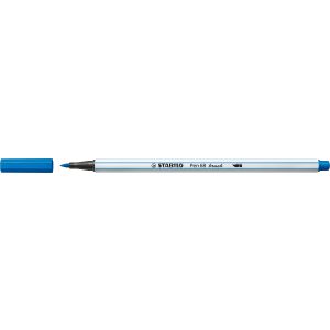 Pisak pędzelkowy Stabilo Brush Pen 68 Niebieski ciemny