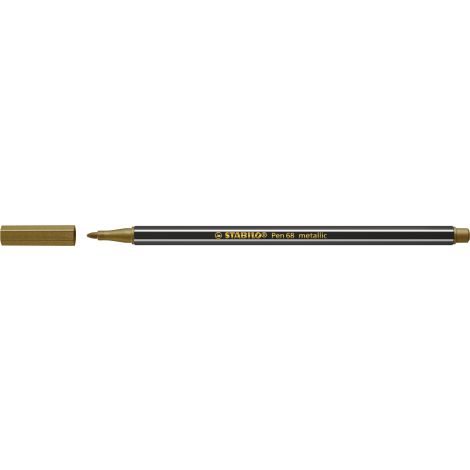 Pisak metaliczny Stabilo Pen 68 1.4mm, Metalic Złoty