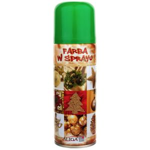 Farba w sprayu Aliga 250ml, Zielona