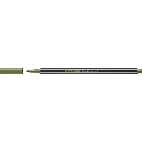 Pisak metaliczny Stabilo Pen 68 1.4mm, Metalic Oliwkowy