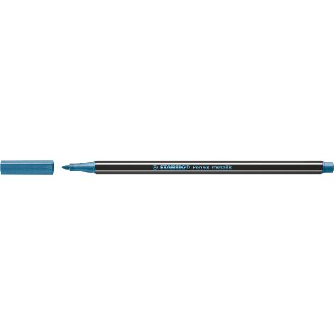 Pisak metaliczny Stabilo Pen 68 1.4mm, Metalic Niebieski