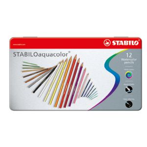 Kredki akwarelowe Stabilo Aquacolor 12kol