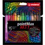 Pisaki Stabilo Pointmax 68 0.8mm, 15 kolorów - 2