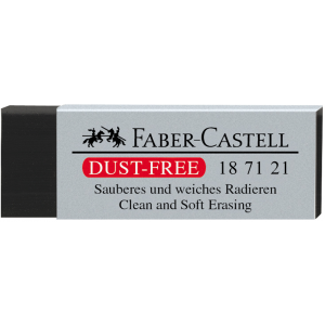 Gumka do mazania Faber-Castell Dust-Free, czarna