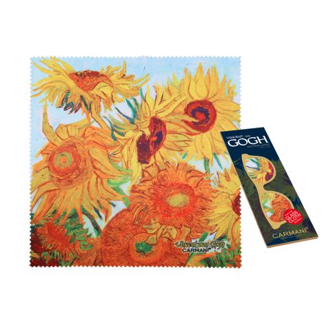 Ściereczka do okularów Carmani V. van Gogh, Słoneczniki