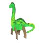 Zestaw kształtów tekturowych Happy Color 3D Dino, 6szt - 6