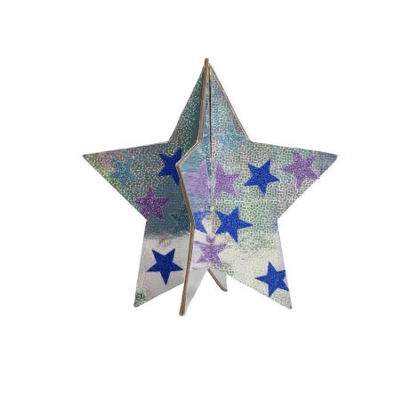 Zestaw kształtów tekturowych Happy Color 3D Stars, 3szt - 3
