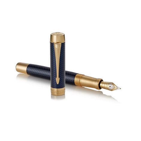 Pióro wieczne Parker Duofold Prestige Blue Chevron - 4