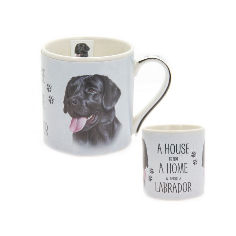 Kubek Carmani 320ml - Black Labrador