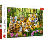 Puzzle Trefl 500el Rodzina Tygrysów - 2