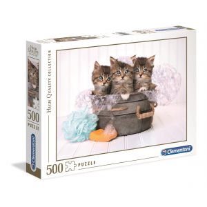 Puzzle Clementoni 500el Kittens And Soap