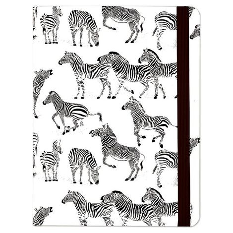 Notatnik Peter Pauper Press A5/80/120g linia Zebra