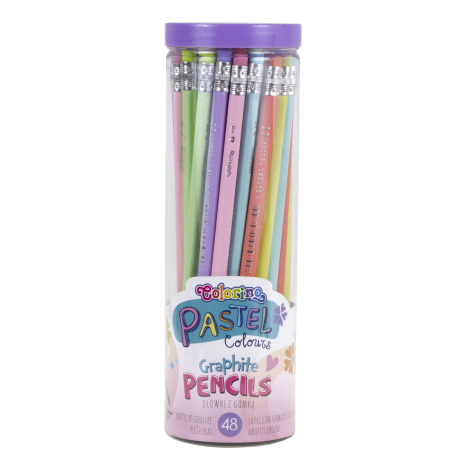 Ołówkek Colorino Pastel z gumką