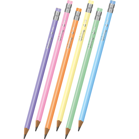 Ołówkek Colorino Pastel z gumką - 3