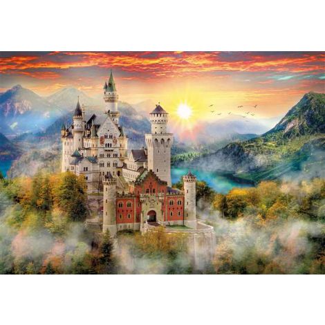 Puzzle Clementoni 2000el Neuschwanstein - 2